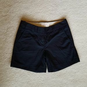 J. Crew Chino Black shorts - Size 0
